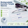 Biodegradable Eyewear Temple Sleeve Bags