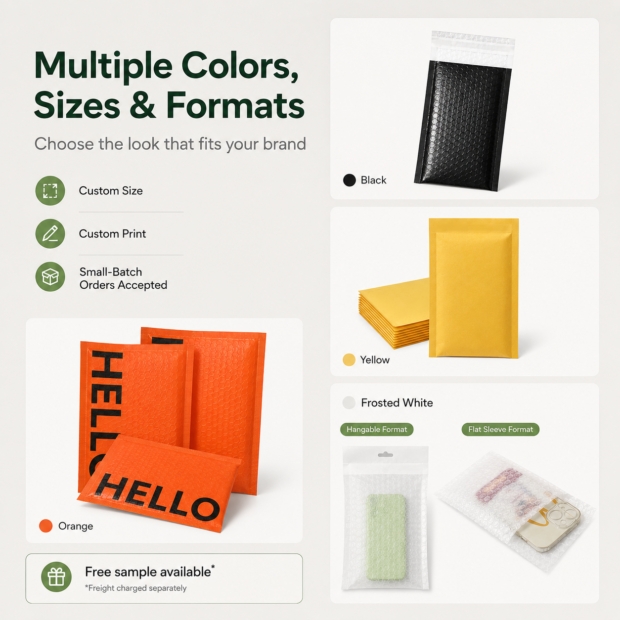 Custom Biodegradable Padded Mailers for E-commerce Packaging